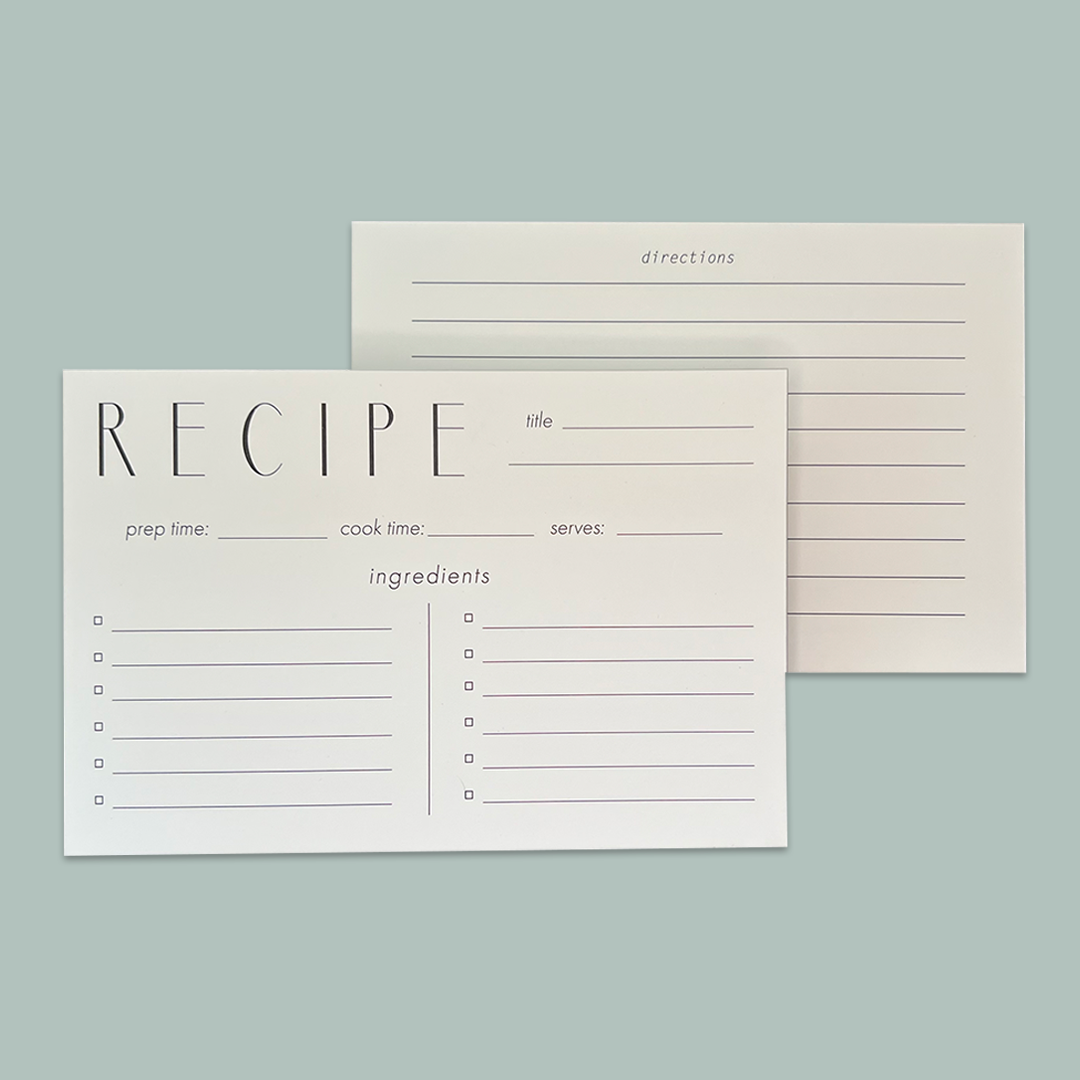 200+ Recipe Cards to Buy: Sort by Reviews/Color/Size/Popularity