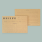 kraft recipe cards